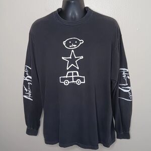 VTG 90s U2 Achtung XL Band T-shirt Single Stitch USA 1991 Tour Concert Tee LS